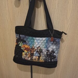 The Bradford Exchange Black Quilted Wizard of Oz Character Tote